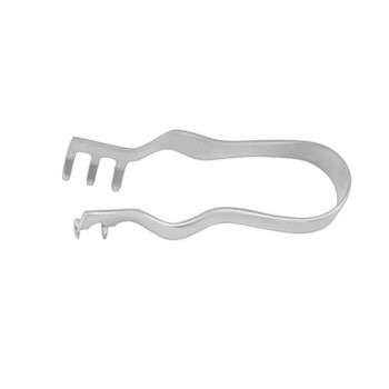 Finsen Wound Spreader 3 x 4 Blunt Prongs Stainless Steel, 7 cm - 2 3/4"